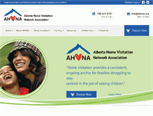 Tablet Screenshot of ahvna.org